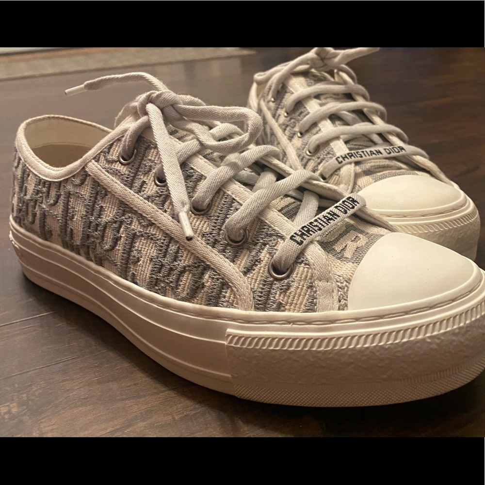 Walk N Dior Sneaker in Grey